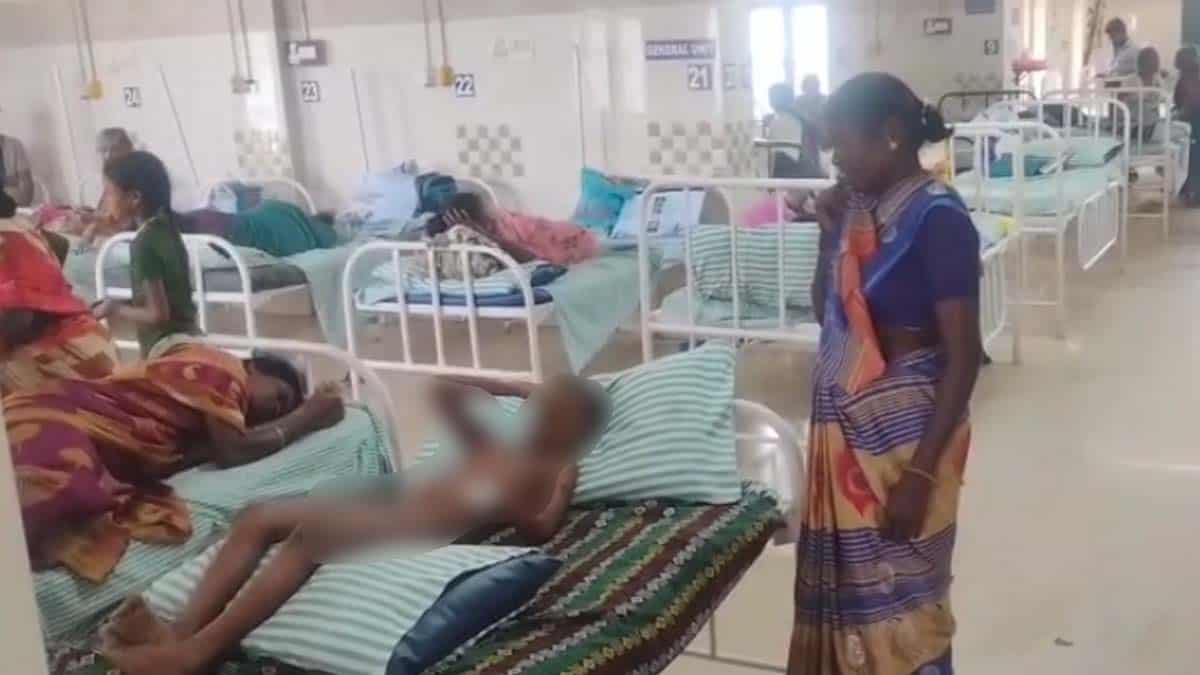 The cruel father who burned the boy in 19 places