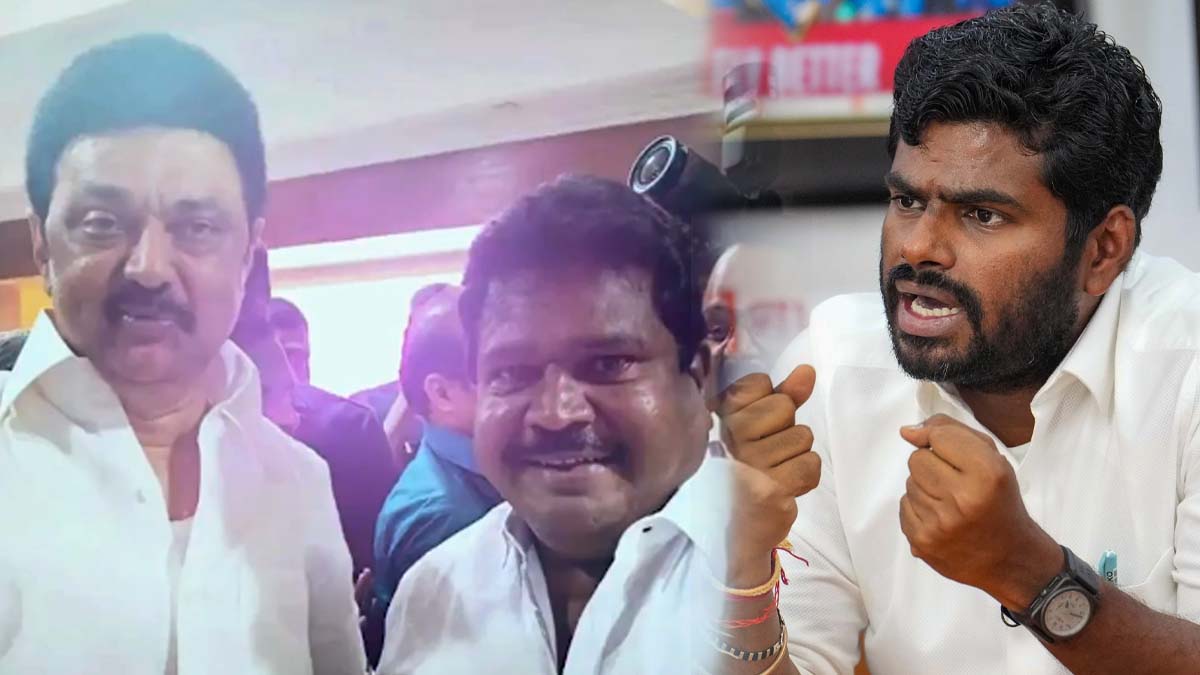 திருட்டும், சுரண்டலும் திமுகவின் DNAவில் ஊறிப்போயுள்ளது : அண்ணாமலை அட்டாக்!