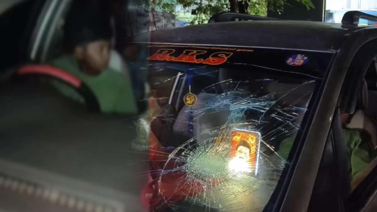 Twist in the DMK car incident that entered the AIADMK meeting… Shocking video of a boy driving a car!!