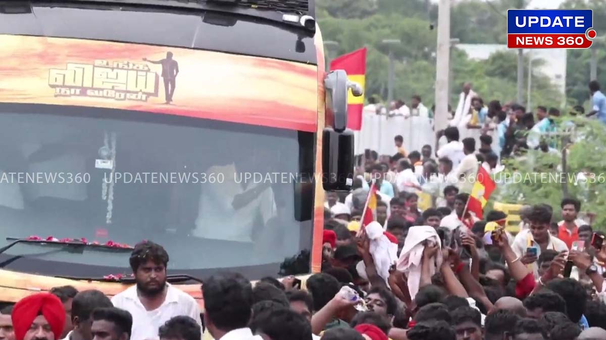 Vijay is shocked when he arrives in Trichy.. Police also file a case!